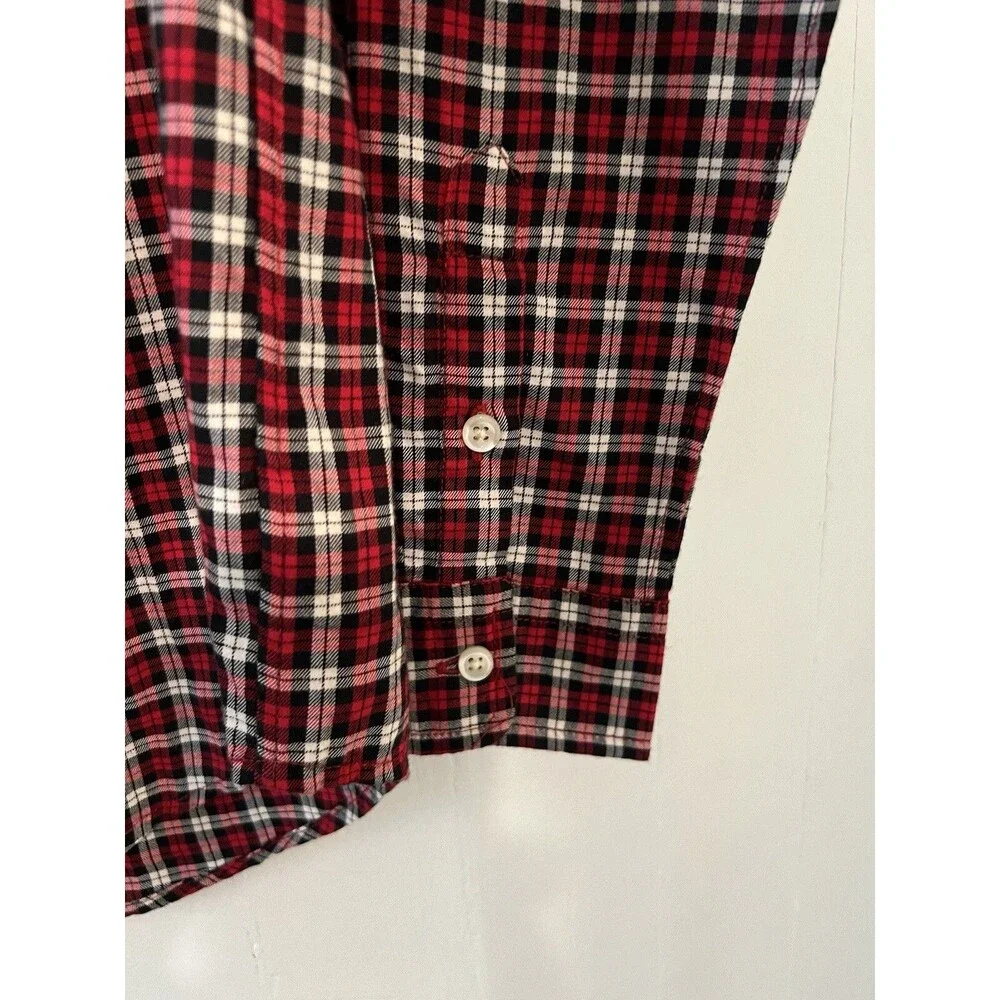 Ralph Lauren boy‘s red plaid shirt size XL 18-20